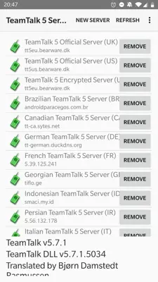 TeamTalk android App screenshot 0