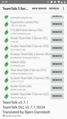 TeamTalk android App screenshot 2